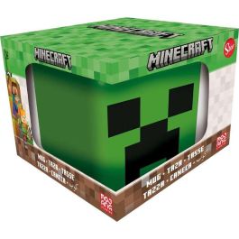 Stor Taza Ceramica 3D Minecraft con Caja Regalo 440 ml