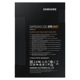 Samsung 870 QVO 1TB 2.5" SSD 560 MB/s SATA III