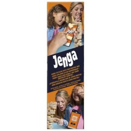 Hasbro Games G1499 Juego Jenga Clásico de Torre de Bloques. Habilidad y Estrategia para +6 años, con App Gratuita Español/Portugués