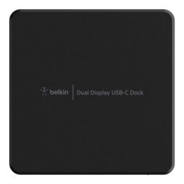 Belkin INC002VFBK Docking Station 7 en 1 USB-C con Doble HDMI, 85W Power Delivery, Gigabit Ethernet, Negro