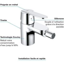 Grohe Mezclador monomando de bidé Tamaño S Grohe Mezclador monomando de bidé Tamaño S