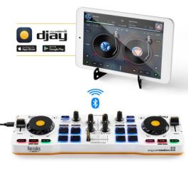 Hercules DJControl Mix Consola DJ Bluetooth para Smartphone y Tabletas Android/iOS (4780921)
