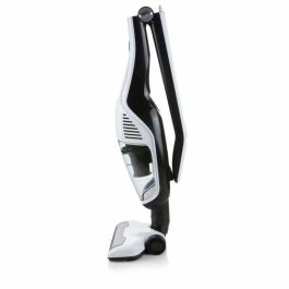 Domo DO217SV Aspirador Escoba Vertical 2 en 1 14,4V Li-Ion Ciclónico con Cepillo Giratorio, Recogedor Extraíble, Autonomía 48 min y Depósito 0,5L