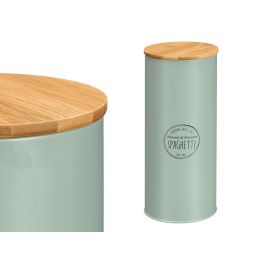 Kinvara Tarro Alto para Espagueti con Tapa de Bambú, Almacenamiento de Cocina, Color Verde Menta, 12x28.8x12 cm (Set de 12) Kinvara Tarro Alto para Espagueti con Tapa de Bambú, Almacenamiento de Cocina, Color Verde Menta, 12x28.8x12 cm (Set de 12) Precio: 89.24718. SKU: B1KBYGR73Z
