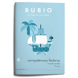 Rubio cuaderno competencia lectora 4 Precio: 2.53553768. SKU: B13TAHK6MG