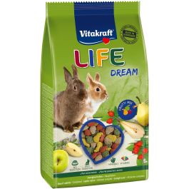 Vitakraft Menú Life Dream Conejo - Alimento Extrusionado Todo en Uno para Conejos Enanos, Sabor Fruta, 5x600gr Precio: 54.3895. SKU: B1GMT5MN9R