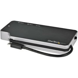 Hub USB Startech CDP2HVGUASPD 100 W 15 W Hub USB Startech CDP2HVGUASPD 100 W 15 W