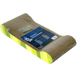 Cat It Rascador de Cartón Corrugado para Gatos 49x22x75 cm Diseño Cebra Verde Precio: 22.49999961. SKU: B1KFFDJMWN