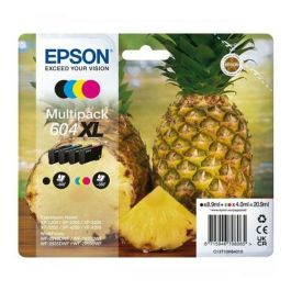 Cartucho de Tinta Original Epson XP-2200 WF-2910DWF 604XL Negro/Cian/Magenta/Amarillo (8 Unidades) Cartucho de Tinta Original Epson XP-2200 WF-2910DWF 604XL Negro/Cian/Magenta/Amarillo (8 Unidades)