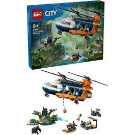 LEGO 60437 City Dschungelforscher-Hubschrauber - Helicóptero Explorador de la Selva para Niños y Niñas