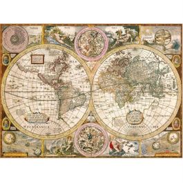 PUZZLE 3000 piezas - Mapa antiguo - 188 X 84 cm