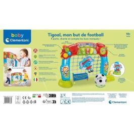 Baby Clementoni - Tigoal, mi portería de fútbol - Made in Italy