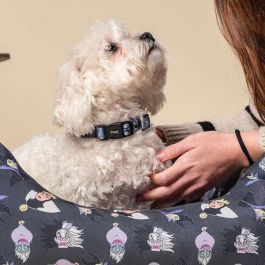 Cerdá T3S:S/M Collar Premium para Perros Disney Villanas Talla S-M Gris