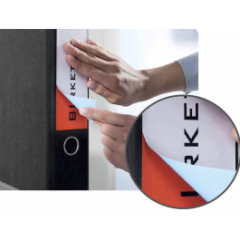 Avery Etiquetas Adhesivas Permanentes Blancas 61x192 mm para Lomo Archivador Ancho 6 cm, Caja 100 Unidades