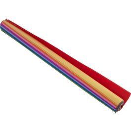 Papel Seda Liderpapel 12 Colores Surtidos 17 gr-M2 Rollo De 24 Hojas 50x75 cm