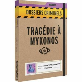 Asmodee ASM3760363610120 Tragedia en Mykonos - Juego de investigación para adultos, a partir de 18 años, fabricado en Francia
