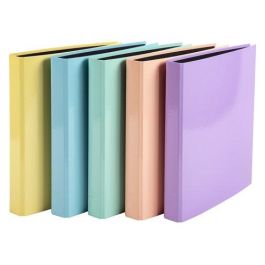 Carpeta De Anillas Exacompta Aquarel Carton Forrado A4 4 An.25Mm Surtido (5 Col.) 10 unidades Precio: 36.56862. SKU: B19F7S9A3Y