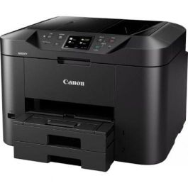 Canon 0958C009 Impresora Multifunción 4 en 1 MAXIFY MB2750 para Oficina. WiFi, Fax, Dúplex, ADF 50h, 500 hojas, Ethernet, Pantalla Táctil. Negra