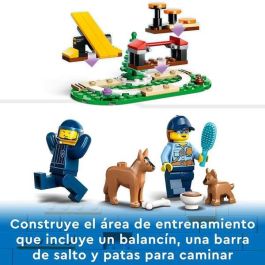 Lego Juego de Construcción City Entrenamiento Móvil Perros Policía 197 piezas, +5 años