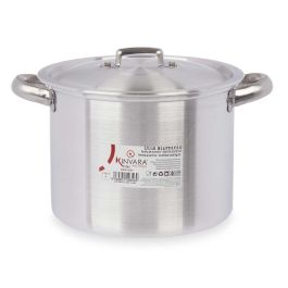 Olla de Aluminio Kinvara 18 cm 3 L - Plata, Apta Gas/Horno/Lavavajillas (6 Unidades) Olla de Aluminio Kinvara 18 cm 3 L - Plata, Apta Gas/Horno/Lavavajillas (6 Unidades)