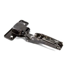 Salice S200 Bisagra Codo Acodado 110º Ø35mm Acabado Titanio Silentia+ Cierre Amortiguado Doble Pistón Made in Italia