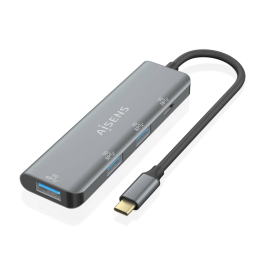 AISENS - HUB USB 3.2 GEN1 5G USB-C, USB-C/M-1xUSB-C/H-3xUSB-A/H, GRIS, 15CM Precio: 9.78999989. SKU: B1KNRBVGEQ