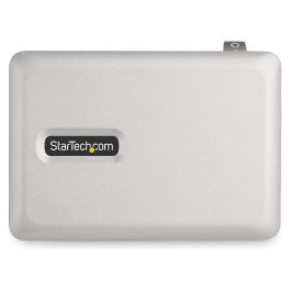 StarTech 10G5A2CS Hub USB-C de 7 Puertos, Autoalimentado, 10 Gbps, USB 3.2 Gen 2 Tipo-A y Tipo-C, Color Plata