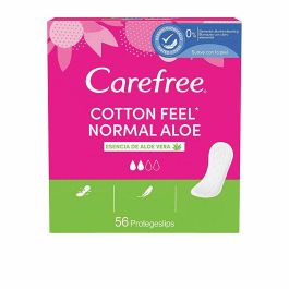 Carefree Compresas Normal Aloe Cotton 56 Unidades Precio: 2.5900004. SKU: S0597878