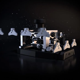 Thrustmaster THR3362932915980 Base modular para joystick, Mejor precisión de movimiento y personalización