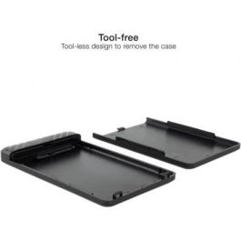TooQ TQE-2500B Caja Externa para Disco Duro 2.5" HDD/SSD USB 3.1 Gen 1 (5Gbps) SATA UASP Sin Tornillos Negro TooQ TQE-2500B Caja Externa para Disco Duro 2.5" HDD/SSD USB 3.1 Gen 1 (5Gbps) SATA UASP Sin Tornillos Negro