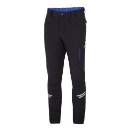 Sparco Pantalón Kansas T4 Ligero Técnico Negro/Azul Elástico Multibolsillos Rodillas Reforzadas Talla XL Precio: 47.49999958. SKU: B1JKG5B6FL