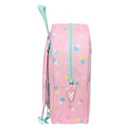 Mochila Escolar Peppa Pig Ice cream Rosa 22 x 27 x 10 cm