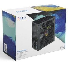 TooQ TQAPOLO-650SP Fuente de Alimentación ATX 650W con PFC Activo, Ventilador silencioso 140mm, Crossfire SLI TooQ TQAPOLO-650SP Fuente de Alimentación ATX 650W con PFC Activo, Ventilador silencioso 140mm, Crossfire SLI