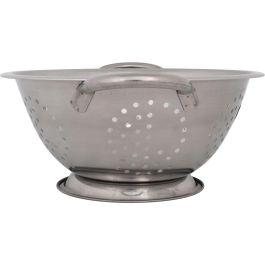 Quttin Colador de Acero con Asas, diámetro 24 cm (12 Unidades)