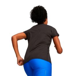 Camiseta de Manga Corta Mujer Puma Q3 Negro Fitness 5-6 Años