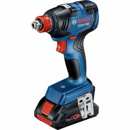Bosch Professional Kit Combo 2 Herramientas 18V: Atornillador de Impacto GDX 18V-200, Taladro GSR 18V-55, 2 Baterías 4.0Ah y Cargador