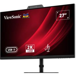 Viewsonic VG2741V-2K Monitor 27" QHD 1440p 100Hz IPS USB-C Cámara Web Integrada 5MP HDMI DP para Oficina