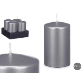Vela Taco Plata Ancha 15Cm Acorde (12 Unidades) Vela Taco Plata Ancha 15Cm Acorde (12 Unidades)