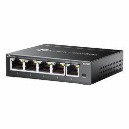 TP-LINK Omada ES205G Switch Gestionado 5 Puertos Gigabit con 4 Puertos PoE+, 65W, Integración con SDN, Sin Ventilador TP-LINK Omada ES205G Switch Gestionado 5 Puertos Gigabit con 4 Puertos PoE+, 65W, Integración con SDN, Sin Ventilador