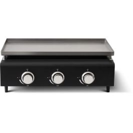 Plancha de gas - CAJA DE COCCIÓN - CUENCA - 3 quemadores con tapa - 65 X 50 X 23 cm - Negra Precio: 148.50000033. SKU: B1AAG6ADMH
