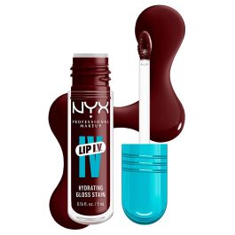 NYX PROFESSIONAL MAKEUP LIP I.V. Gloss Acabado Tinte #15-Water 'Bout Wine? Hidratante 5 ml