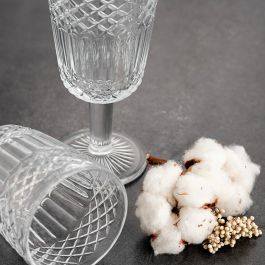 La Bouchée by La Cartuja de Sevilla Vaso Bajo Medina Vidrio Transparente 30 cL