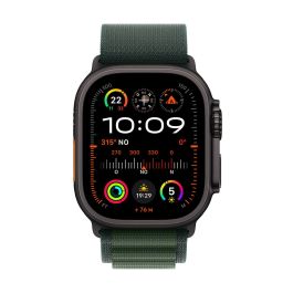 Apple Watch Ultra 2/ GPS/ Cellular/ 49mm/ Caja de Titanio Negro / Correa Loop Alpine Verde Oscuro Pequeña