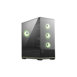MSI MAG PANO 110R PZ Carcasa Midi Tower Negro, Ventiladores 3x120mm, Vidrio Templado, Soporte ATX, 306-7G28R21-JA4