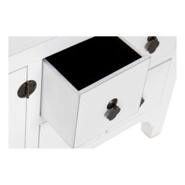 Mesa TV con Cajones DKD Home Decor Abeto Madera MDF (130 x 24 x 51 cm)