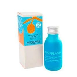Matarrania Protector Solar Facial Fluido SPF 30 100% BIO, Mineral, Resistente Agua, Todo Tipo de Pieles, 100 ml Precio: 18.49999976. SKU: B12DHR3DAR