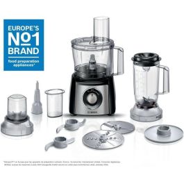 BOSCH MCM3501M Robot multifunción MULTI TALENTO - Negro / acero inoxidable