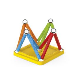 Geomag 00374 Green Supercolor 25 piezas - Construcción Magnética para Niños +3 Años de Jazwares