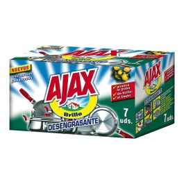 Ajax Estropajo Jabonoso Desengrasante Limón, Arranca Grasa y Brillo, 7 Unidades Precio: 2.50000036. SKU: B13XD82P6H