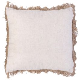 Home Deco Factory Cojín Rafia Natural Mirage Poliéster 40x40 cm